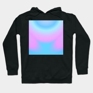 Blue and Pink Abstract Hoodie